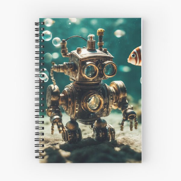 Item preview, Clown Fish and the Bot designed and sold by DroneWorks Creative.