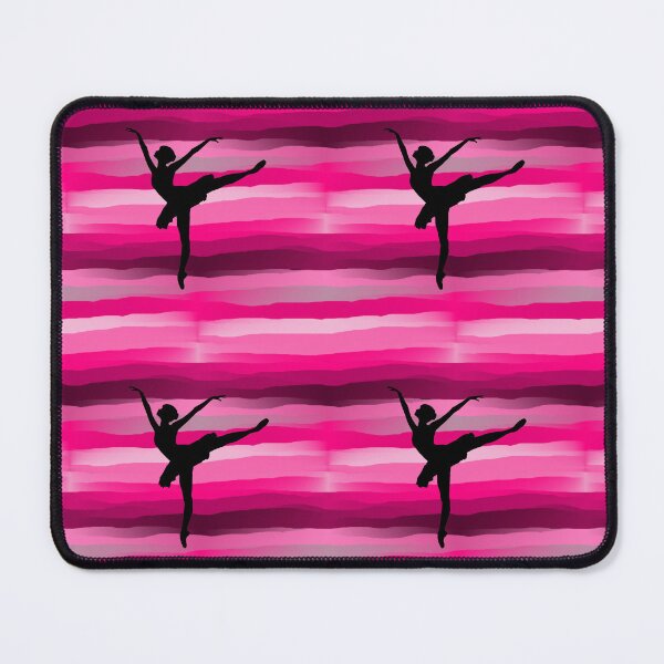 Item preview, Pattern - Pink Strokes with Ballerina designed and sold by ZepoPublishing.