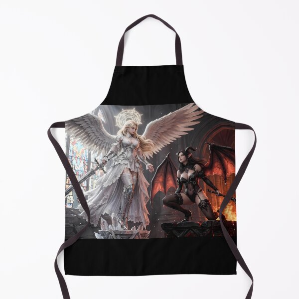 Item preview, Duel of Angel and Demon Knights designed and sold by GalleryBrisArt.
