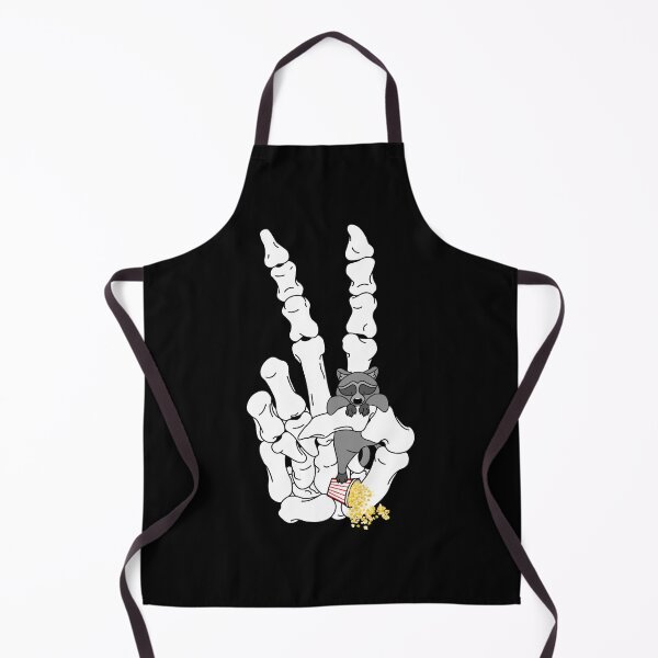 Item preview, Skeleton Peace Sign Raccoon designed and sold by DevinCoonsMerch.