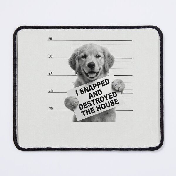 Item preview, a dog that destroyed your house designed and sold by MmbArt.