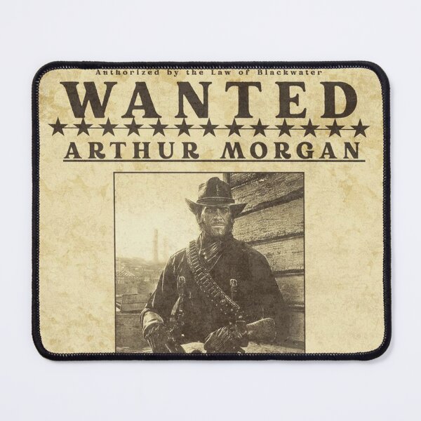 Item preview, Arthur Morgan Wanted Poster Vintage Outlaw Wall Art designed and sold by SeriouslyArtistical.