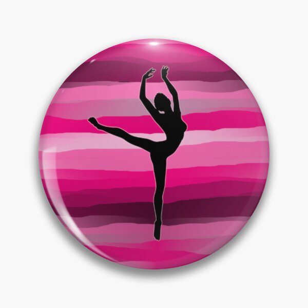 Item preview, Pattern - Pink Strokes with Modern Dancer designed and sold by ZepoPublishing.