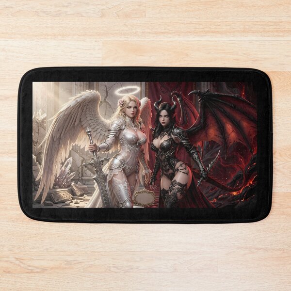 Item preview, Duel of Angel and Demon Knights designed and sold by GalleryBrisArt.