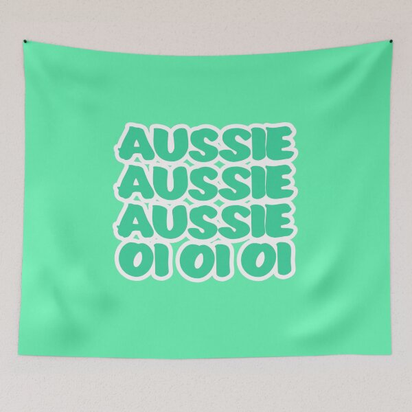 Item preview, Aussie Aussie Aussie Oi Oi Oi - Australia designed and sold by Hello Bee Bee.