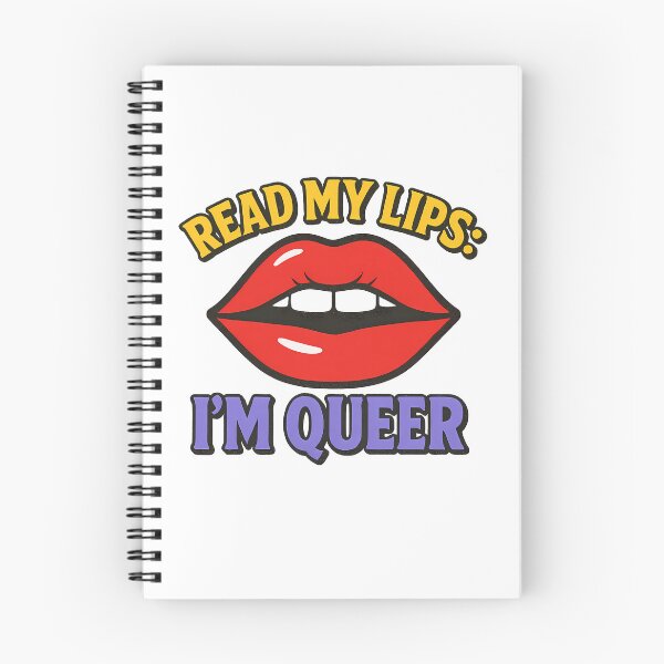 Item preview, Read My Lips I'm Queer Pop Art Bold Queer Pride LGBTQ Statement designed and sold by Haus Of Sin.