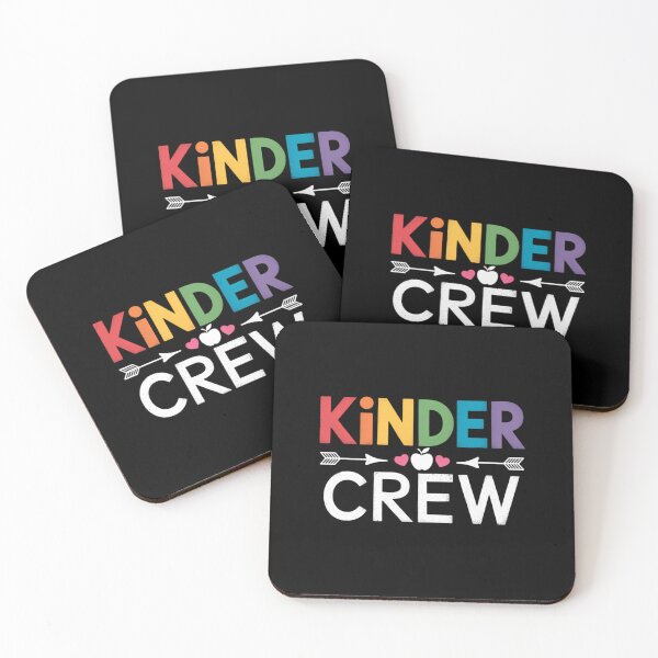 Item preview, Kinder Crew Kindergarten Teacher 1st Day of School designed and sold by sailorjessiArt.