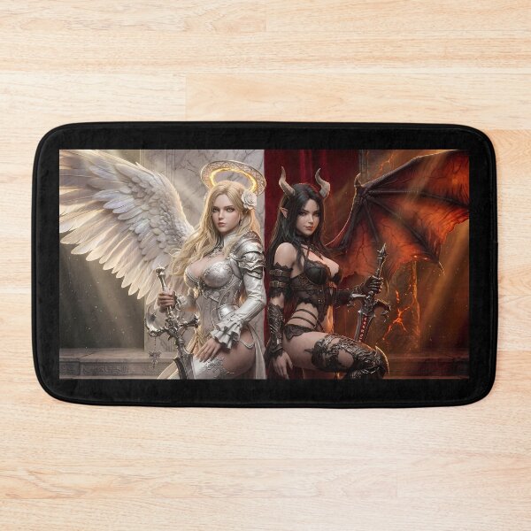 Item preview, Duel of Angel and Demon Knights designed and sold by GalleryBrisArt.