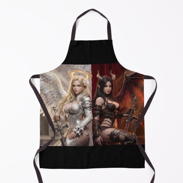 Item preview, Duel of Angel and Demon Knights designed and sold by GalleryBrisArt.