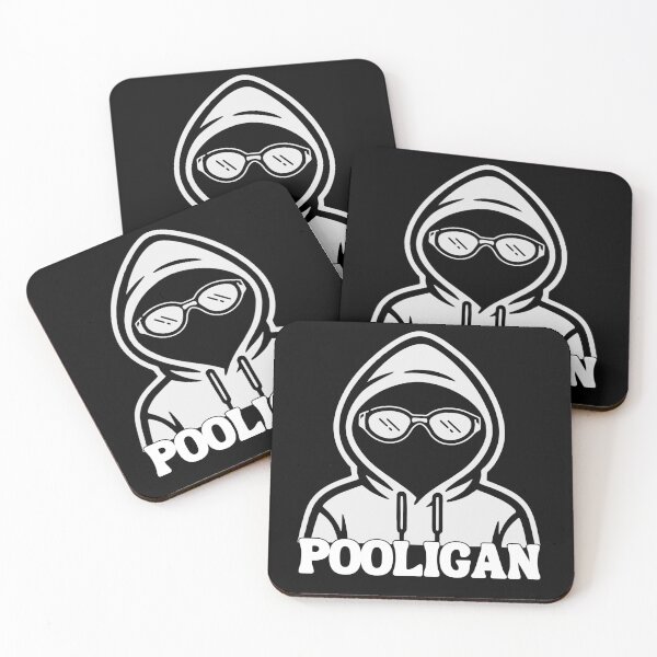 Item preview, Pooligan Swimmer | Hoodie Swim Squad Humor Design designed and sold by Powered By Chlorine.