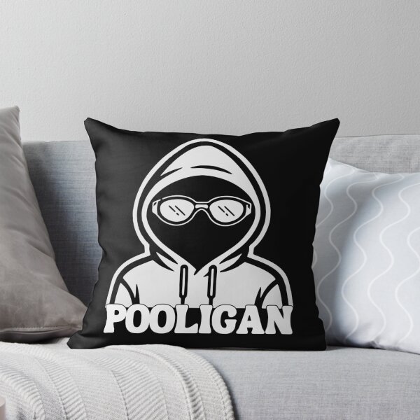 Item preview, Pooligan Swimmer | Hoodie Swim Squad Humor Design designed and sold by Powered By Chlorine.