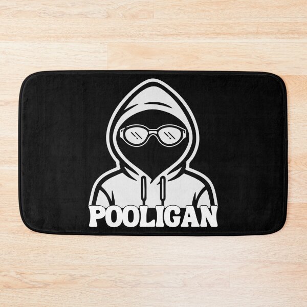 Item preview, Pooligan Swimmer | Hoodie Swim Squad Humor Design designed and sold by Powered By Chlorine.