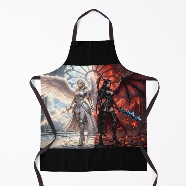Item preview, Duel of Angel and Demon Knights designed and sold by GalleryBrisArt.