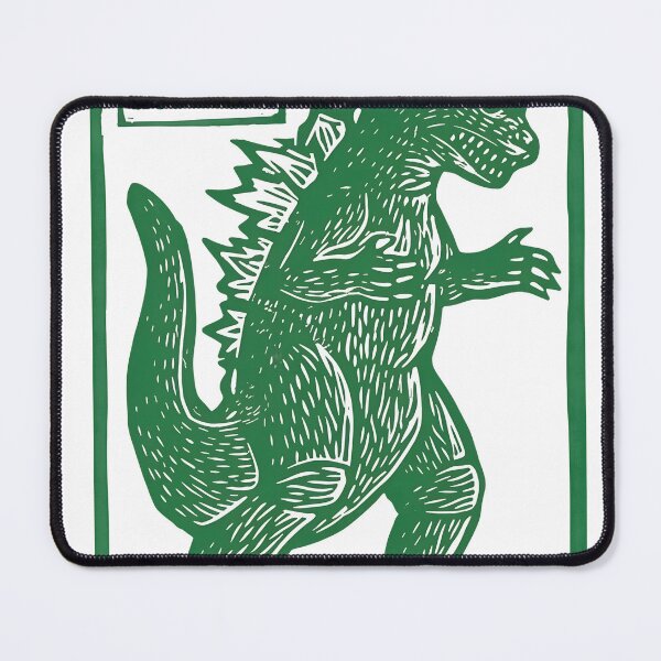 Item preview, Textured Reptile Kaiju Print Graphic designed and sold by myfiOriginals.