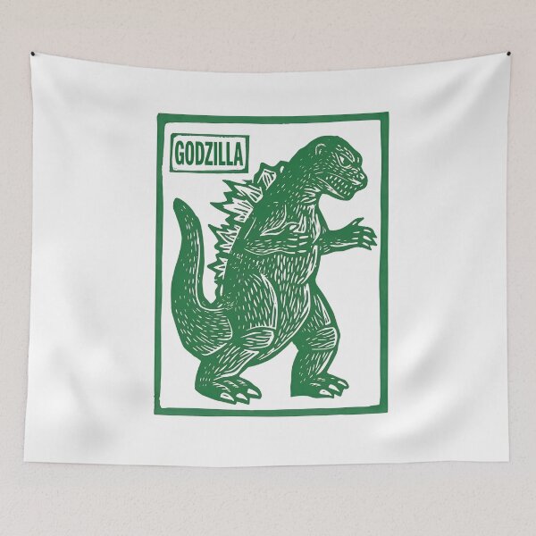Item preview, Textured Reptile Kaiju Print Graphic designed and sold by myfiOriginals.