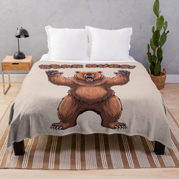 Item preview, Scary Grizzly Bear - Bear Hugs designed and sold by Marlette LLC.