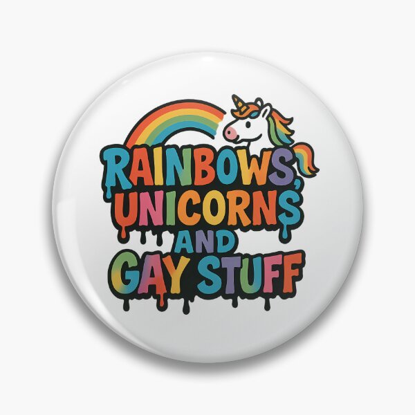 Item preview, Rainbows Unicorns and Gay Stuff Cute Queer Pride LGBTQ Unicorn designed and sold by Haus Of Sin.