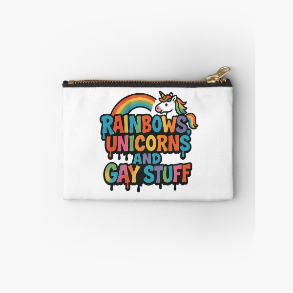 Item preview, Rainbows Unicorns and Gay Stuff Cute Queer Pride LGBTQ Unicorn designed and sold by Haus Of Sin.