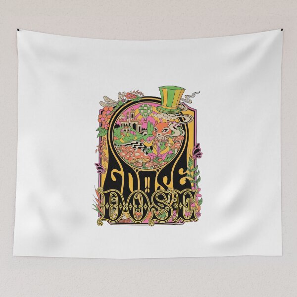 Item preview, Groovy Fox Mushroom Script Graphic  designed and sold by myfiOriginals.