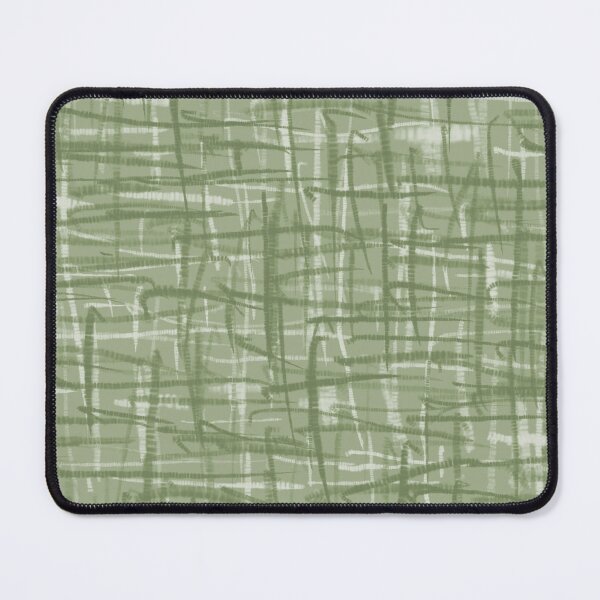 Item preview, Mid Century Modern Woven Hatch Abstract Linework Pattern in Mossy Sage Olive Green designed and sold by kierkegaard.