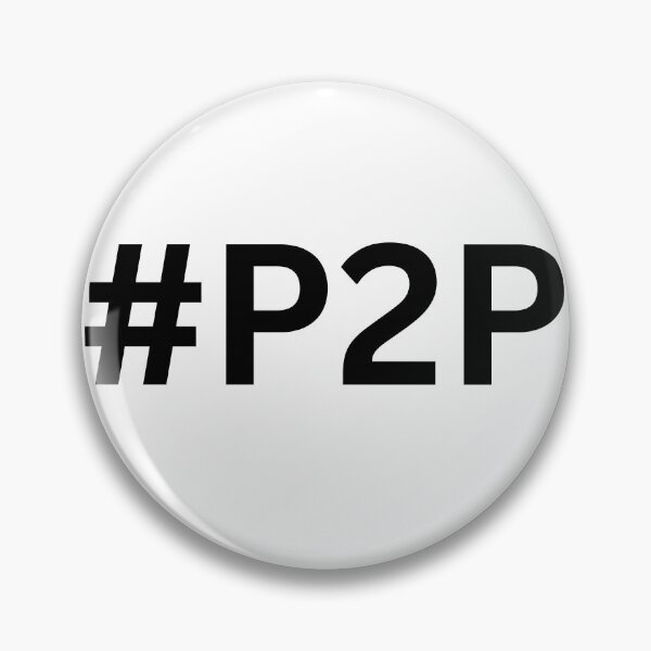 Item preview, HASHTAG PEER TO PEER designed and sold by CleanCrypto.