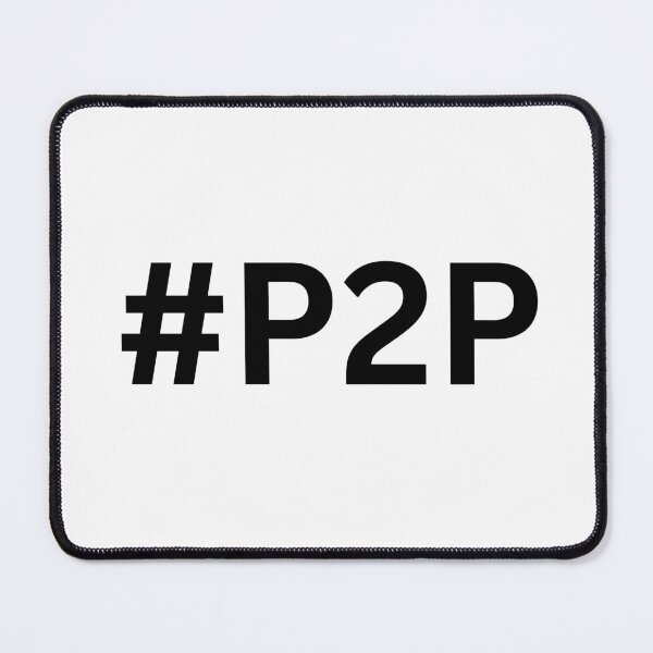 Item preview, HASHTAG PEER TO PEER designed and sold by CleanCrypto.