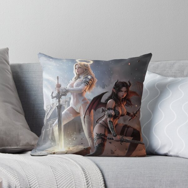 Item preview, Duel of Angel and Demon Knights designed and sold by GalleryBrisArt.