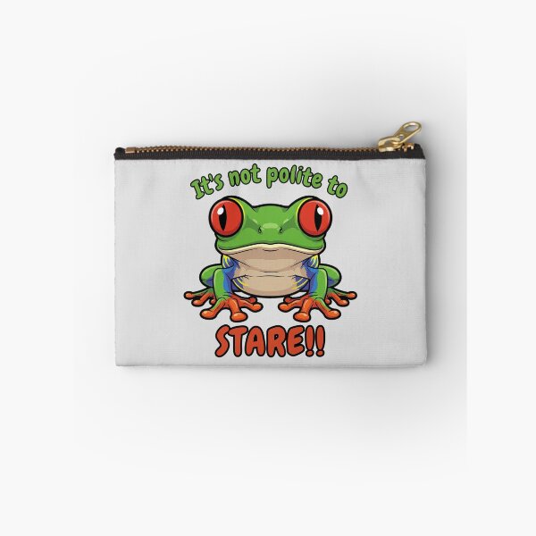 Item preview, Red Eyed Tree Frog - It's Not Polite To Stare designed and sold by Marlette LLC.