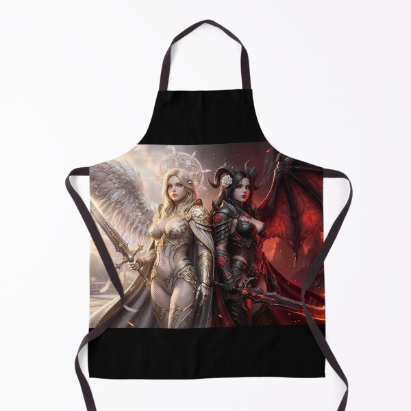 Item preview, Duel of Angel and Demon Knights designed and sold by GalleryBrisArt.