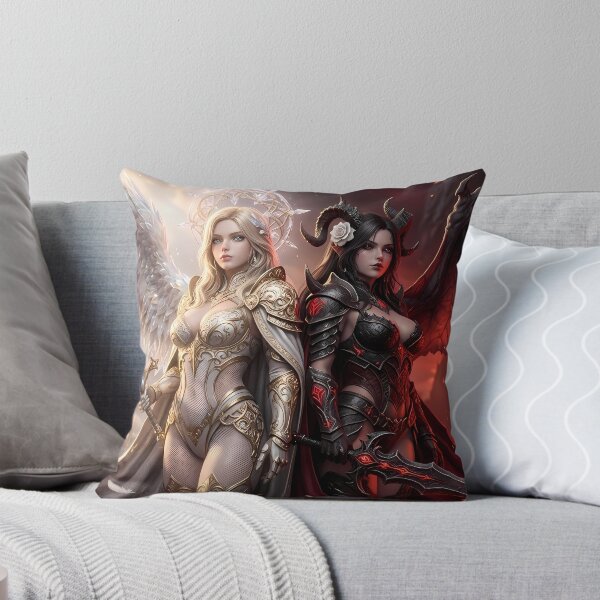 Item preview, Duel of Angel and Demon Knights designed and sold by GalleryBrisArt.
