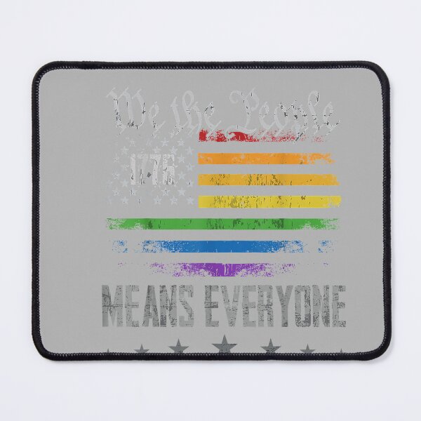 Item preview, We The People Means Everyone LGBTQ Support Gay Pride Ally designed and sold by GreggRoss.