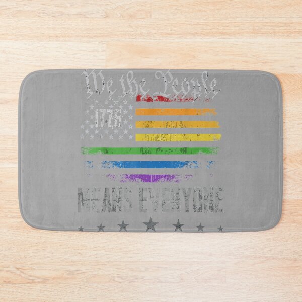 Item preview, We The People Means Everyone LGBTQ Support Gay Pride Ally designed and sold by GreggRoss.