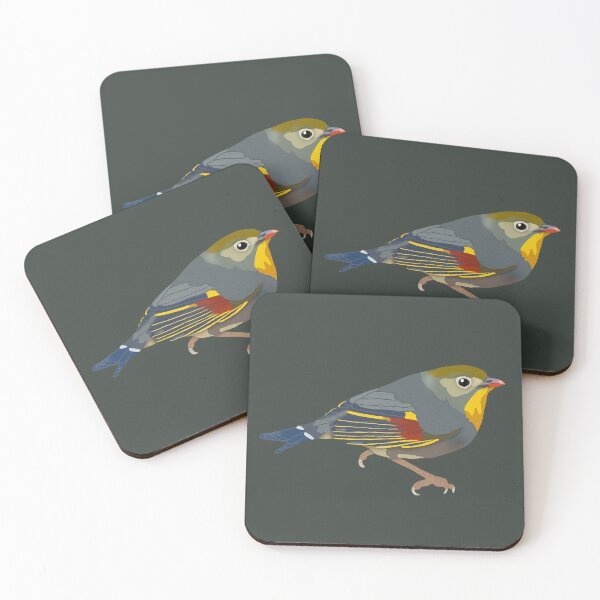 Item preview, Red-Billed Leiothrix designed and sold by BDBirds.