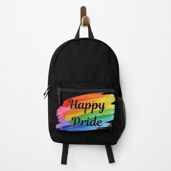 Item preview, Happy Pride Rainbow Brushstroke Design - LGBTQ Watercolor Paint Pride Gift designed and sold by DonnaRaine.