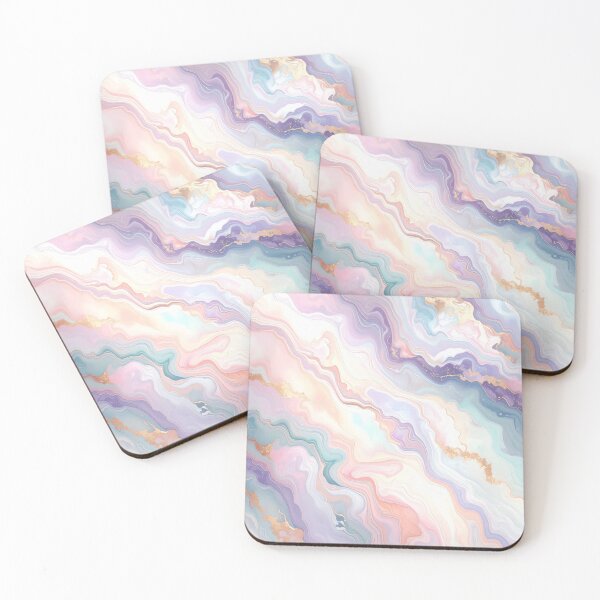 Item preview, Pastel Multicolored Marble designed and sold by SeaStarAlex.
