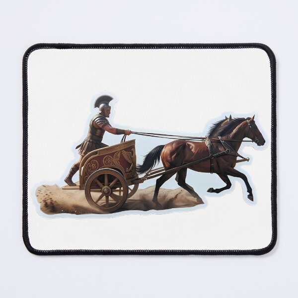 Item preview, Roman Chariot - Warrior - Ancient History Art designed and sold by jmavila.