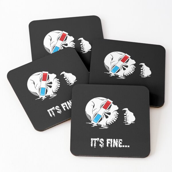 Item preview, Skeleton "It's Fine" designed and sold by DevinCoonsMerch.