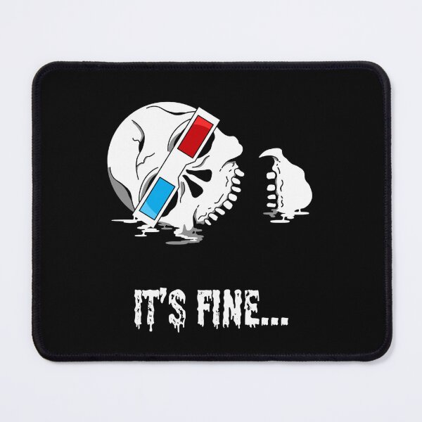 Item preview, Skeleton "It's Fine" designed and sold by DevinCoonsMerch.