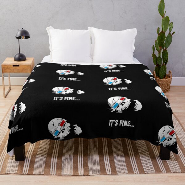 Item preview, Skeleton "It's Fine" designed and sold by DevinCoonsMerch.