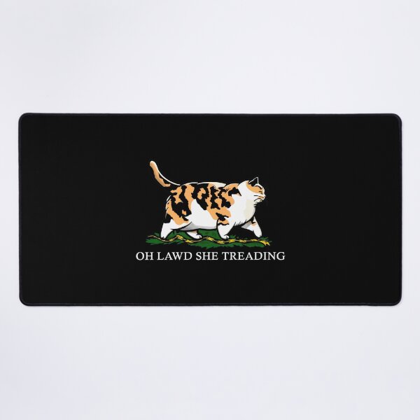 Item preview, Oh Lawd She Treading Calico Cat designed and sold by gre-good-sweet.