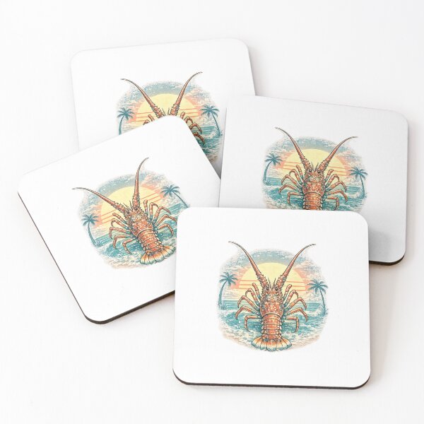 Item preview, Florida Keys West Spiny Lobster Sunset designed and sold by piketo.