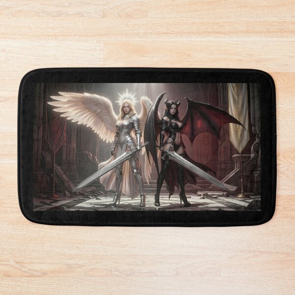Item preview, Duel of Angel and Demon Knights designed and sold by GalleryBrisArt.
