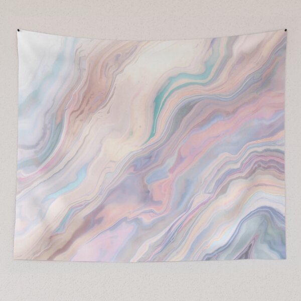 Item preview, Peach Pastel Multicolored Marble designed and sold by SeaStarAlex.