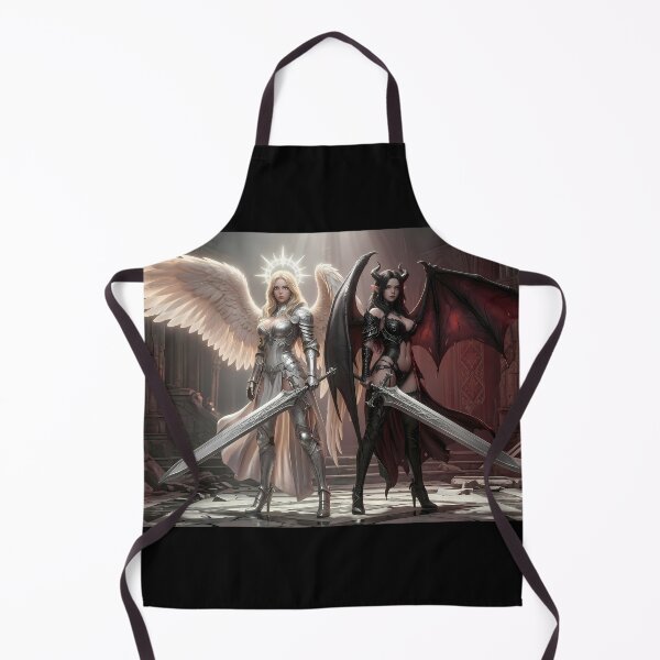 Item preview, Duel of Angel and Demon Knights designed and sold by GalleryBrisArt.
