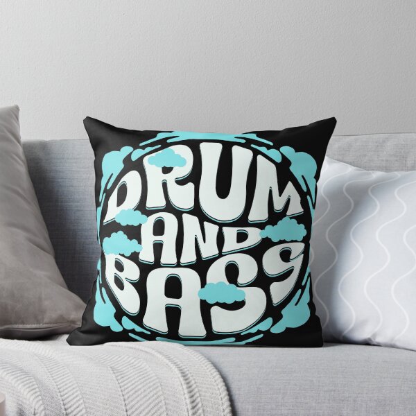 Item preview, DRUM AND BASS - Cloud Circle DNB (White) designed and sold by Discothreadz.