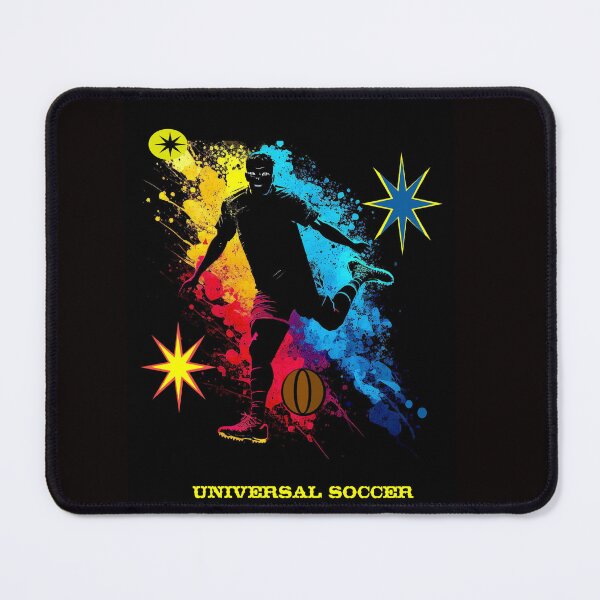 Item preview, Universal Soccer Abstract Silhouette designed and sold by posterbobs.