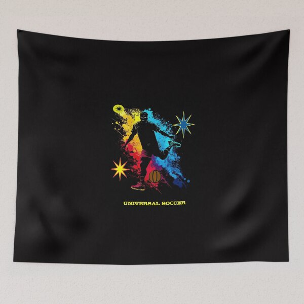 Item preview, Universal Soccer Abstract Silhouette designed and sold by posterbobs.