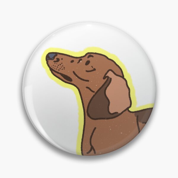 Item preview, Red Dachshund doodle designed and sold by The Blue&Purple Cat.