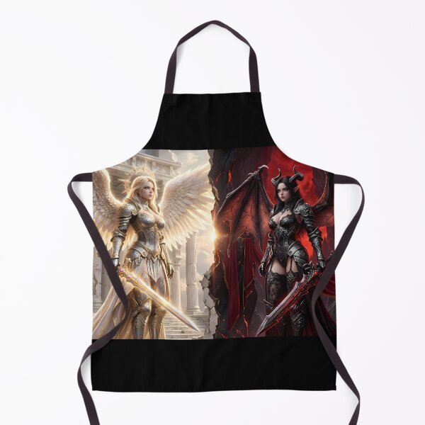 Item preview, Duel of Angel and Demon Knights designed and sold by GalleryBrisArt.