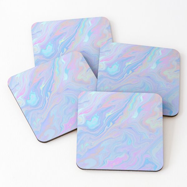 Item preview, Neon Pastel Multicolored Marble designed and sold by SeaStarAlex.